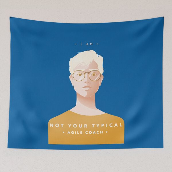 Item preview, "I am not your typical agile coach" designed and sold by Salma Satya & Co.