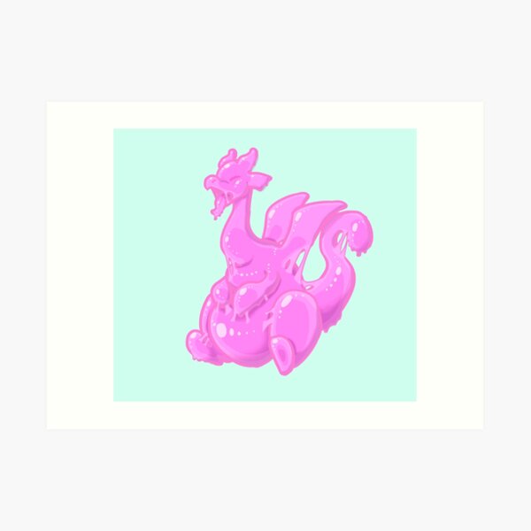 Slime Dragon Art Print