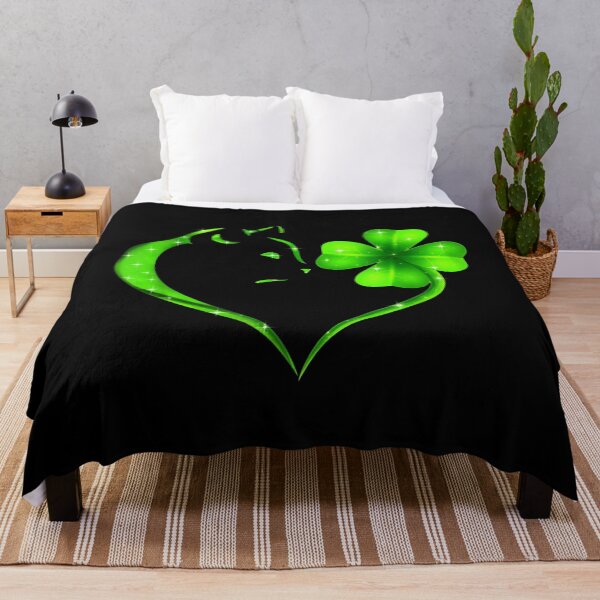 Item preview, Shamrock Heart Black Cat Patricks Day designed and sold by SeanRichar.