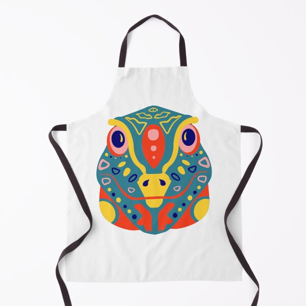 Item preview, IGUANA COLORFUL LIZARD PRINT designed and sold by passiveink.