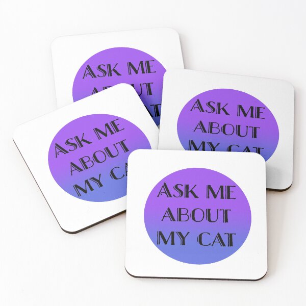 Item preview, Ask Me About My Cat designed and sold by hegdesigns.