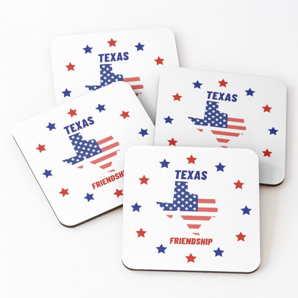 Item preview, Texas - Friendship State Motto Red Star Design designed and sold by TheHappyK.