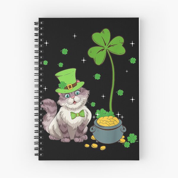 Item preview, Shamrock Leprechaun Cat St Patricks Day designed and sold by SeanRichar.