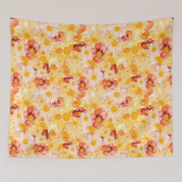 Item preview, Watercolor Sunshine Garden - Yellow Palette designed and sold by Sketchbook Designs.