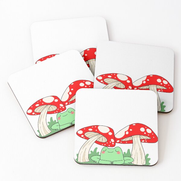 Item preview, Frog under shrooms designed and sold by Aggle Joops.