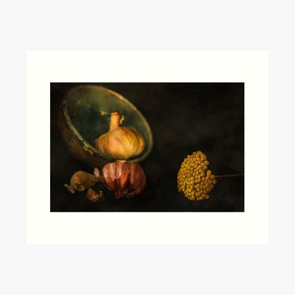 Vista previa del artículo con la obra «Garlics for Autumn #3», diseñado y vendido por ILODESIGNS.