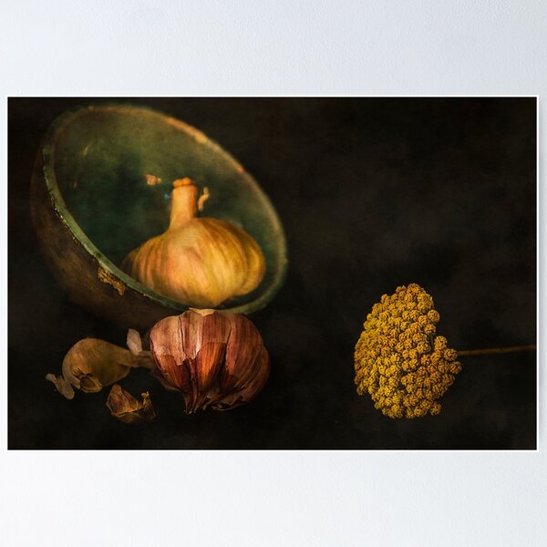 Vista previa del artículo con la obra «Garlics for Autumn #3», diseñado y vendido por ILODESIGNS.
