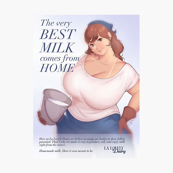 Dairy - The Very Best Milk... Photographic Print