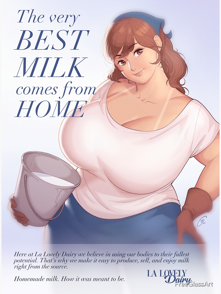 Dairy - The Very Best Milk... by FreeGlassArt