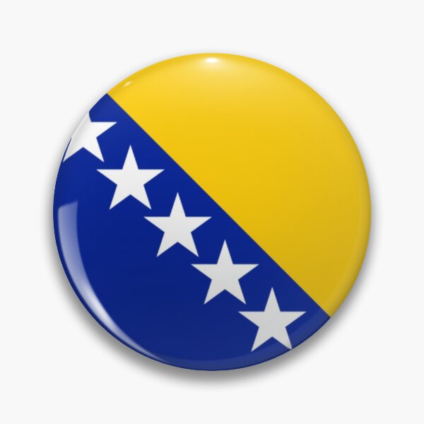 Item preview, Bosnian Flag designed and sold by ShqipkosStore.