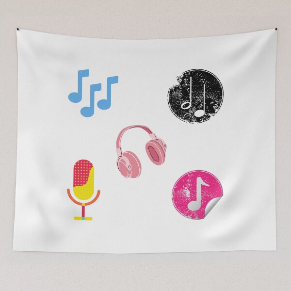Item preview, Nobody is listening music/ headphone stickers [P-NIL 18]S  designed and sold by HIPNOTIZAR  CRAFTS.