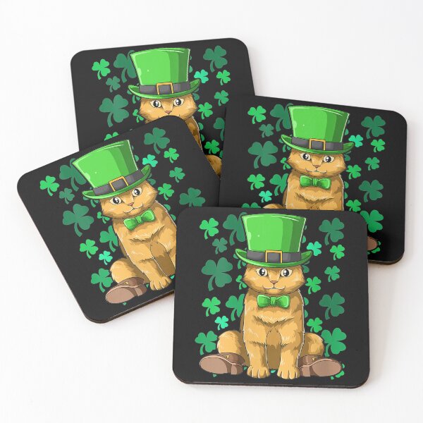 Item preview, Womens St Paddys Day Leprechaun Cat Irish Cat St Patricks Day Cat designed and sold by sellexxf69.