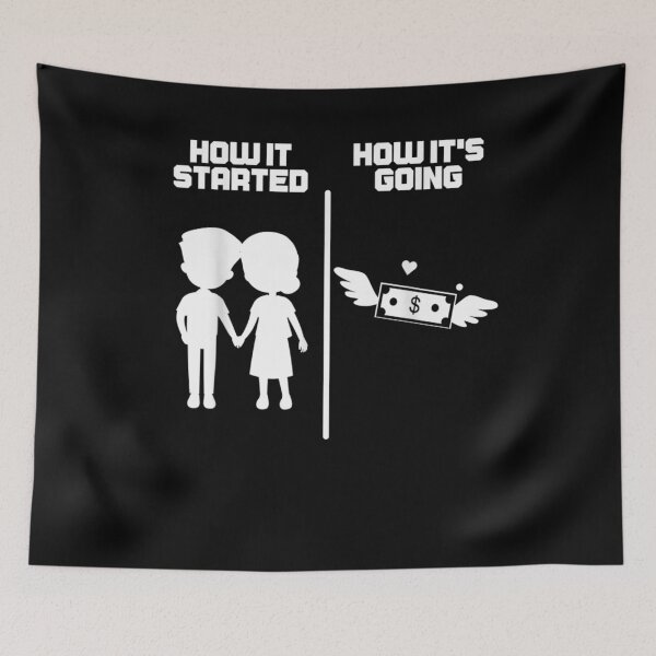 Item preview, How It Started Graphic Gift For Male Boyfriend Partner designed and sold by shirleyfinley.