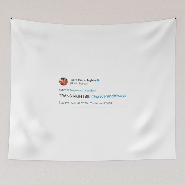 Item preview, Pedro Pascal Being an Icon on Twitter designed and sold by erinaceous.