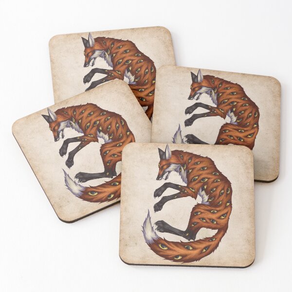Item preview, Many Eyed Fox designed and sold by Fox Graves.