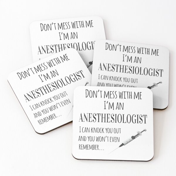 Item preview, Don't Mess With Me I'm An Anesthesiologist I Can Know You Out And You Won't Even Remember designed and sold by 4AllTimes.