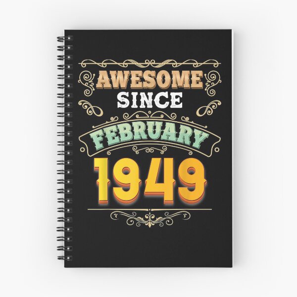 Item preview, Awesome Since February 1949 72 Year Old 72nd Birthday Legend designed and sold by shirleyfinley.