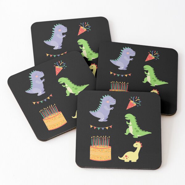 Item preview, Dinosaurs Having a Party Sticker Pack designed and sold by liftdesign.