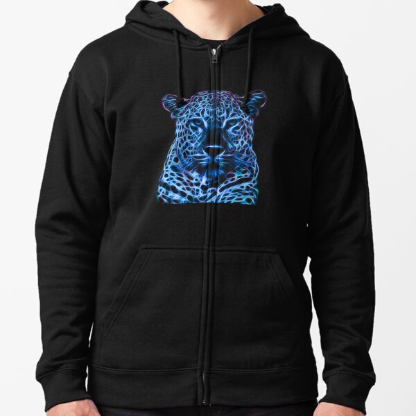 Jacksonville Jaguars Zebra Hoodie, Black/Jaguars Teal