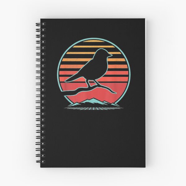 Item preview, Oriole Bird Retro Vintage 80s Style Birding Gift designed and sold by shirleyfinley.
