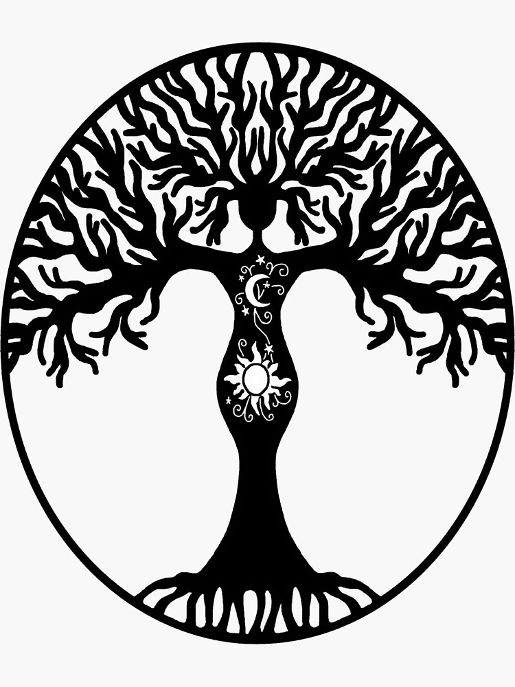 Знак дерево жизни. Викканство Древо жизни. Викка дерево жизни. Дерево символ.
