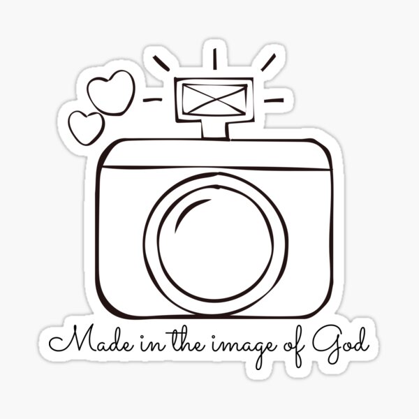 Made in the Image of God Sticker