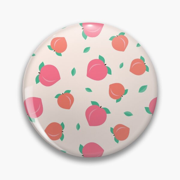Item preview, Cute Pink Peach Pattern designed and sold by ButterandCheese.