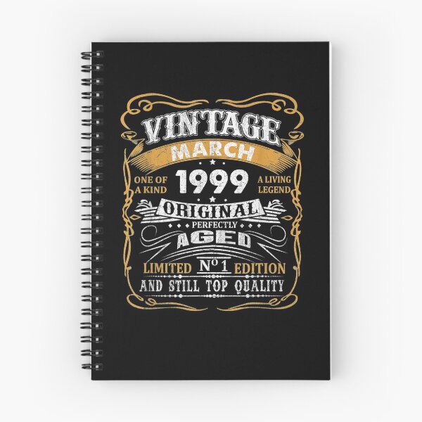 Item preview, Vintage March 1999 22 Years Old 22nd Birthday Gifts designed and sold by shirleyfinley.