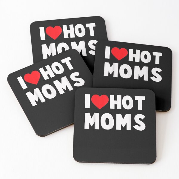 Item preview, I Love Hot Moms Heart Funny Man Or Dad Gift designed and sold by shirleyfinley.