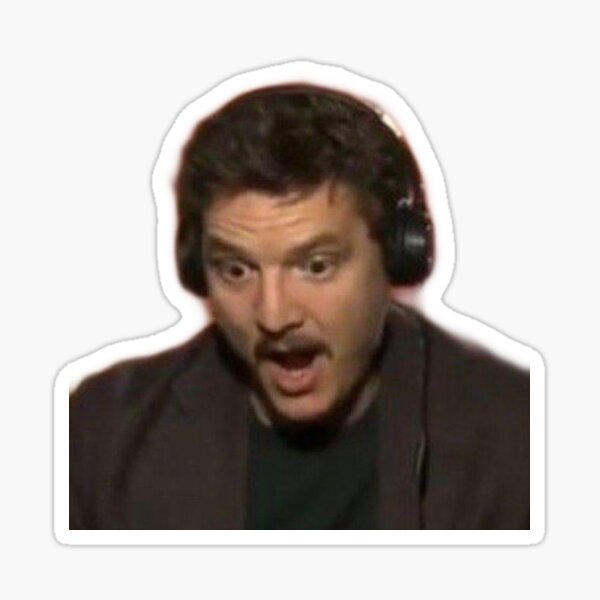 Item preview, Pedro Pascal Reaction  designed and sold by KiwiKayShop.