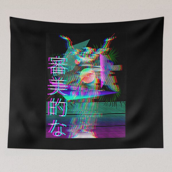 Item preview, Aesthetic Vaporwave Japanese Futurism Anime Retro designed and sold by RyanWillsonn.