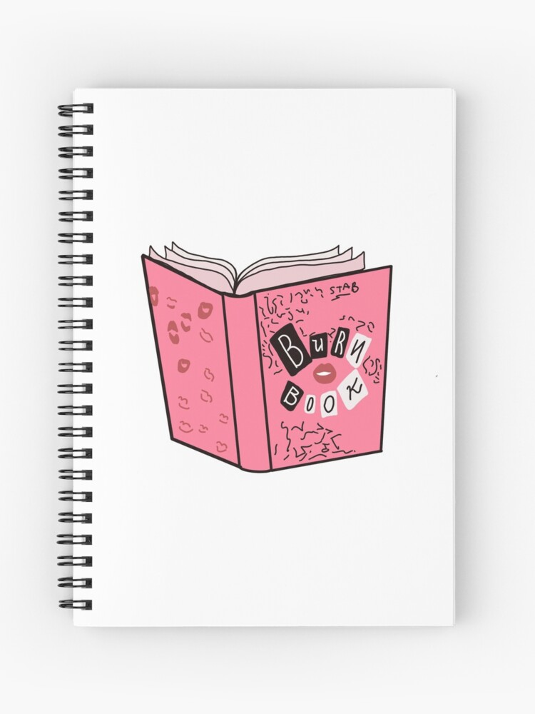 Mean Girls Burn Book Spiral Notebook