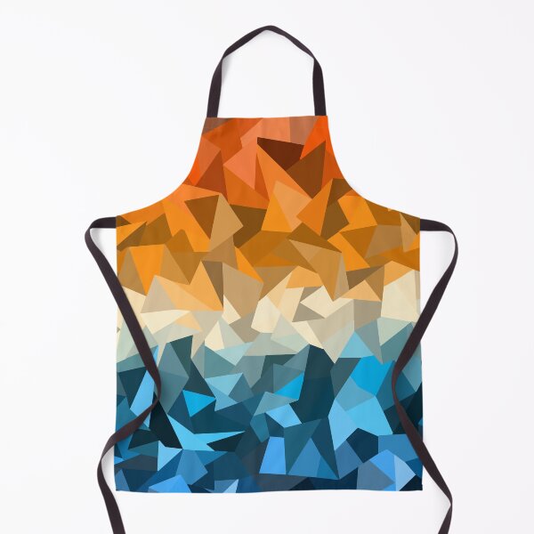 Item preview, Beach Sunset Geometric Pattern designed and sold by cassikraft.