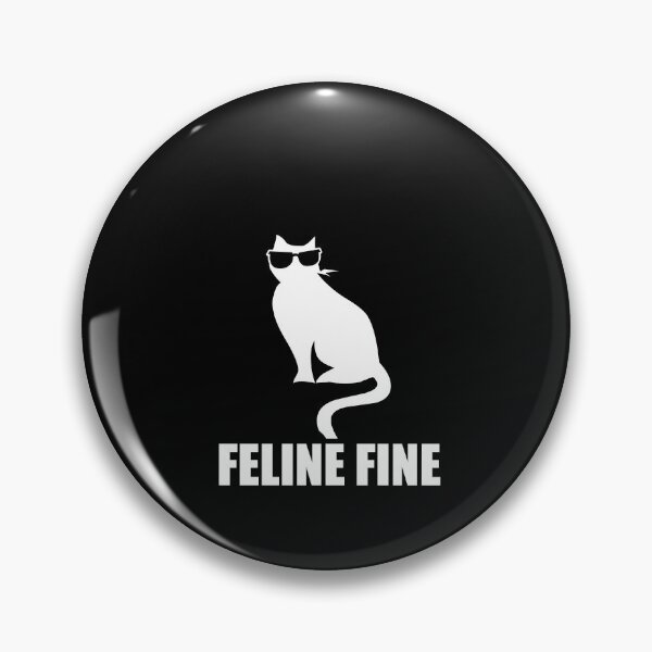 Item preview, Feline Fine designed and sold by HoneyBadgerBox.