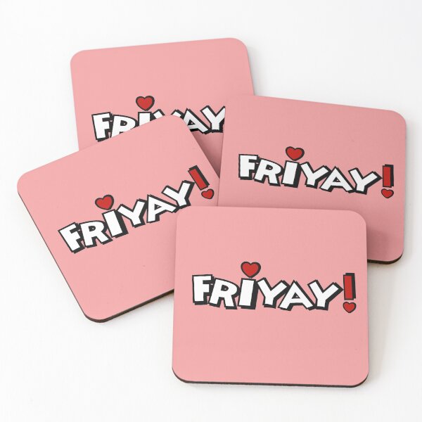 Item preview, Friyay Happy friday red heart. designed and sold by taby2you.