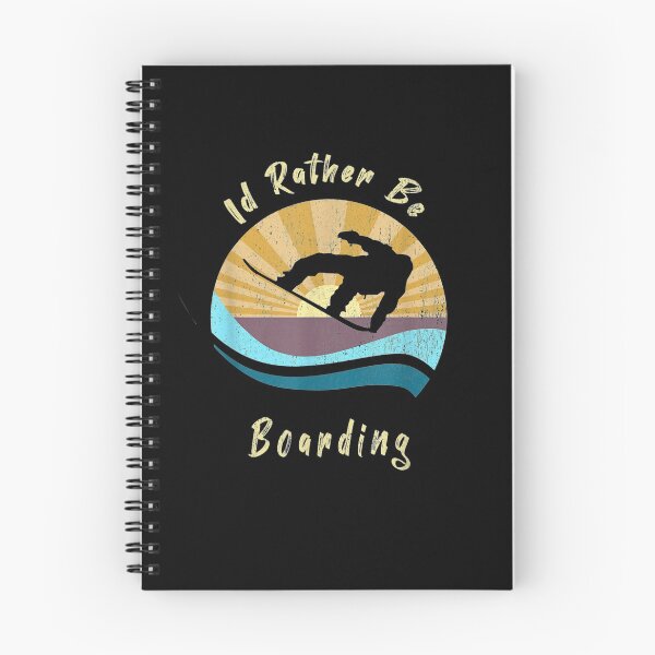Item preview, I'd Rather Be Boarding Snowboarding Vintage designed and sold by shirleyfinley.