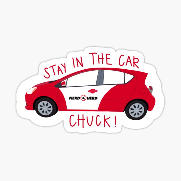 Item preview, stay in the car chuck! designed and sold by ardraps.