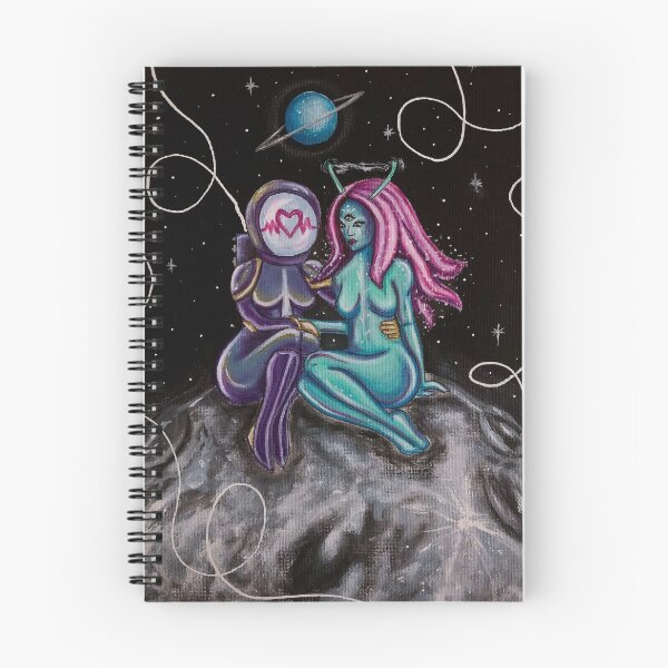 Item preview, Alien Astronaut Love  designed and sold by Dee Creates Art .