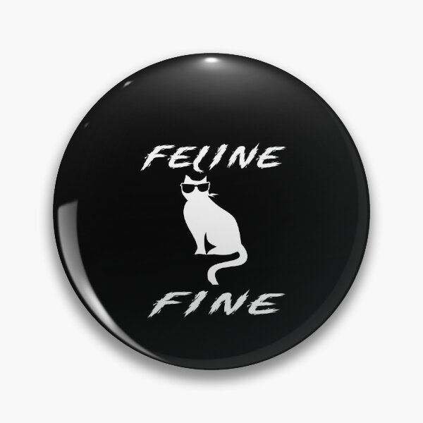 Item preview, Feline Fine designed and sold by HoneyBadgerBox.