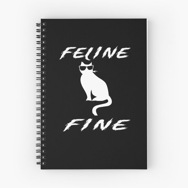 Item preview, Feline Fine designed and sold by HoneyBadgerBox.