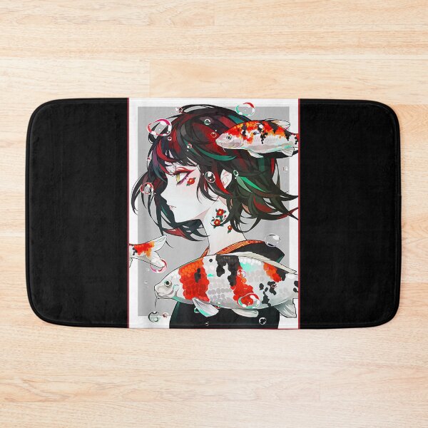 Item preview, Anime Girl Koi Fishes Japanese Aesthetic  designed and sold by RyanWillsonn.