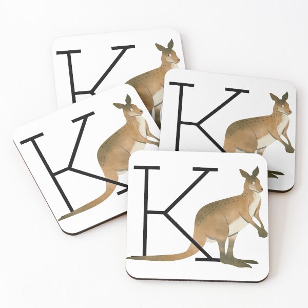 Aperçu de l'œuvre Alphabet animalier K créée et vendue par Artsy Corner.