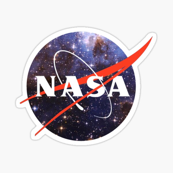nasa space Sticker