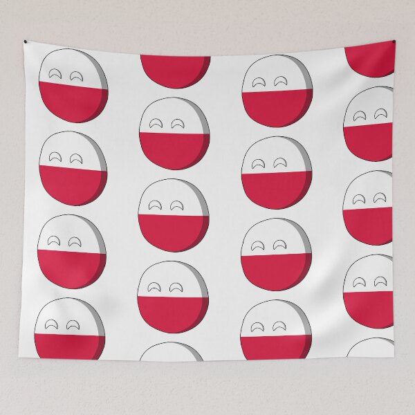 Item preview, Happy Polandball designed and sold by frontbird54.