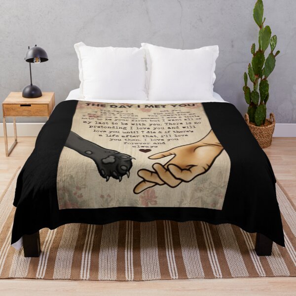 Item preview, paw the day i met you black cat lover designed and sold by Cooper73.
