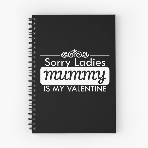 Aperçu de l'œuvre Désolé mesdames maman est ma valentine créée et vendue par Disto-Creations.