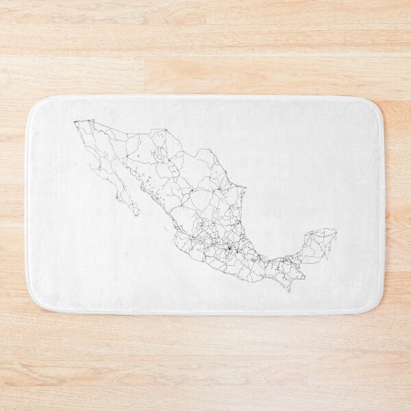 Item preview, Mexico Map, Art Print By LandSartprints designed and sold by LandSartprints.