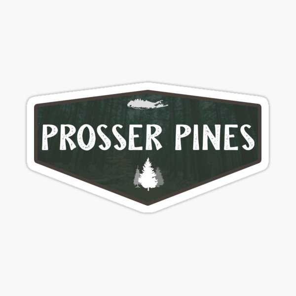 Prosser Pines Sticker