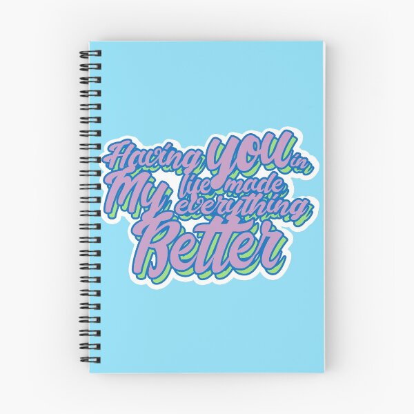 Item preview, Having you in my life made everything better (violet) designed and sold by MCS-Desings.