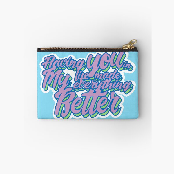 Item preview, Having you in my life made everything better (violet) designed and sold by MCS-Desings.